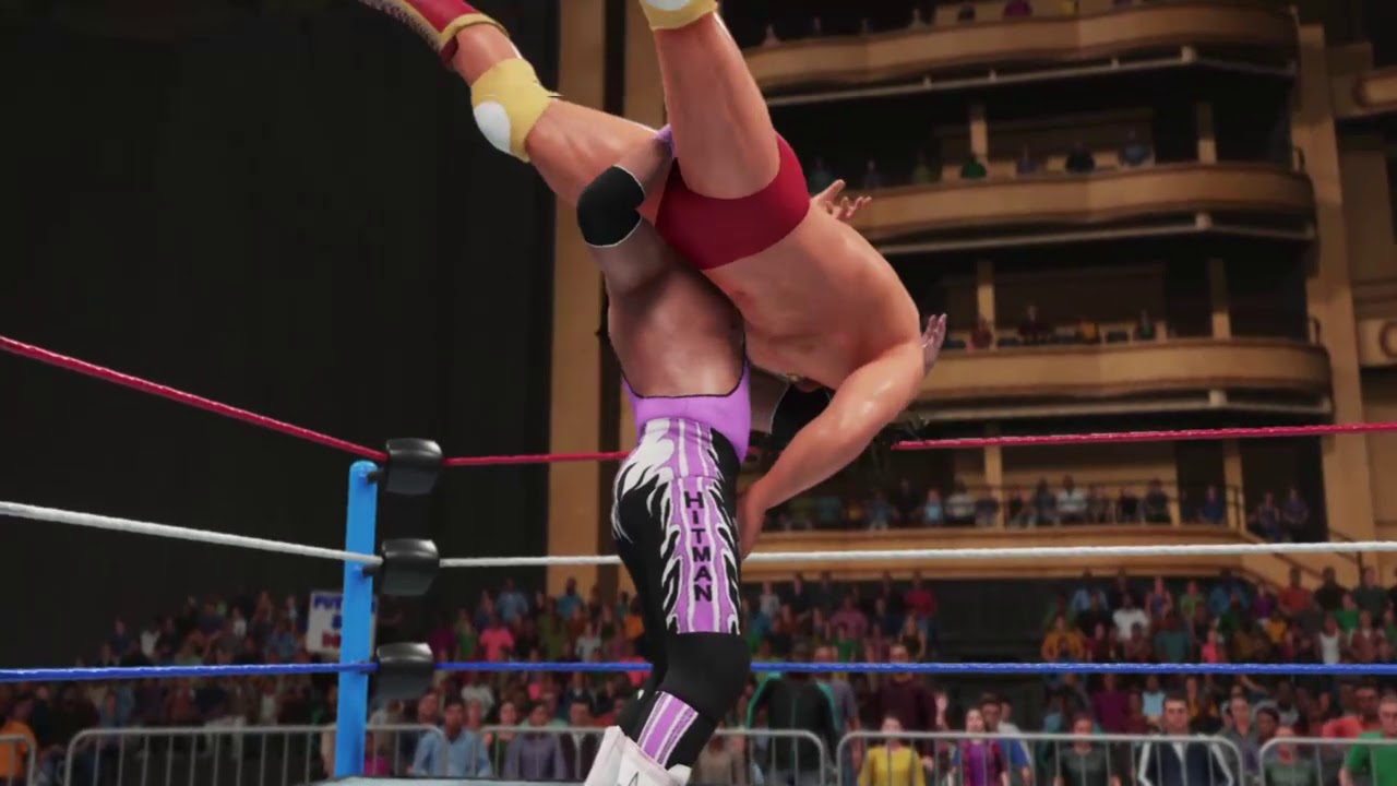 WWE 2K19 Exhibition: Bret Hart vs Tom Magee