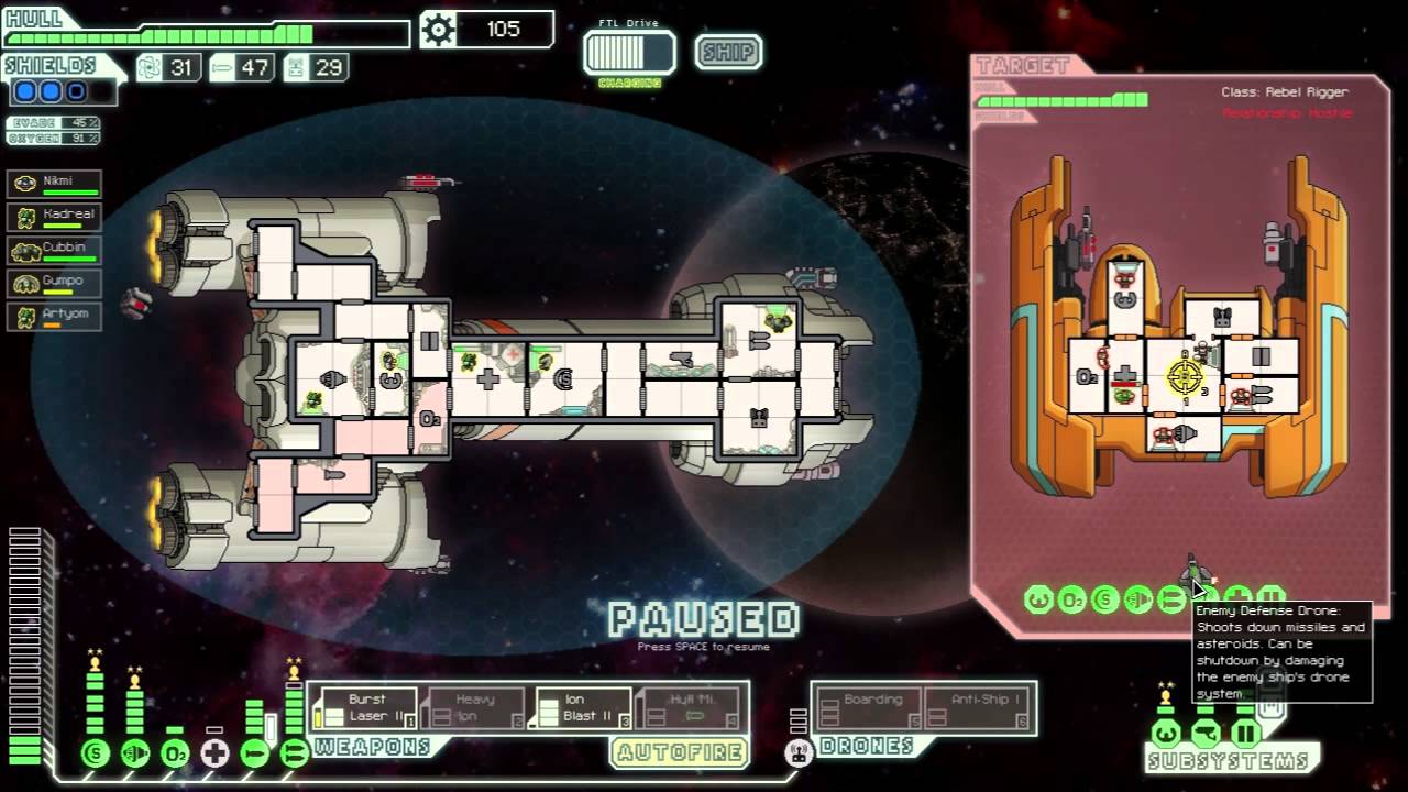 Faster Than Light - Boss - Druhý pohled na hru