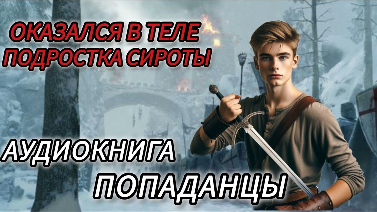 Аудиокнига ПОПАДАНЦЫ В ПРОШЛОЕ: ОКАЗАЛСЯ В ТЕЛЕ ПОДРОСТКА СИРОТЫ