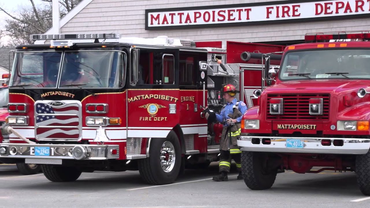 Mattapoisett MA FD  Responding AFA E1 040914