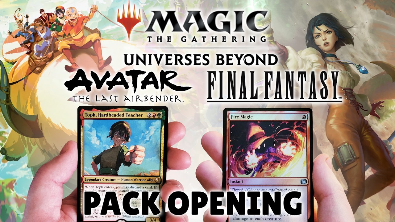 Avatar and Final Fantasy - Double Pack Opening - MTG Universes Beyond
