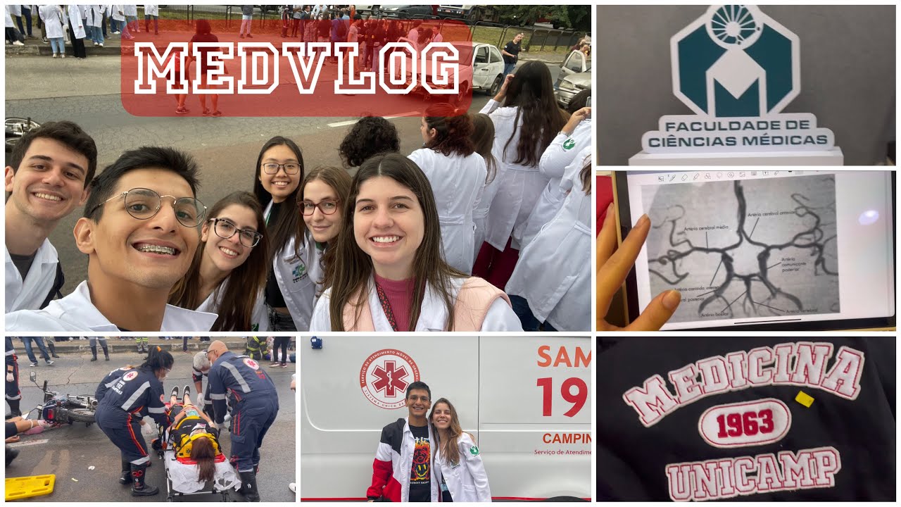 Rotina de uma estudante de medicina na Unicamp | simulado de múltiplas vítimas, estudos, aulas | 10