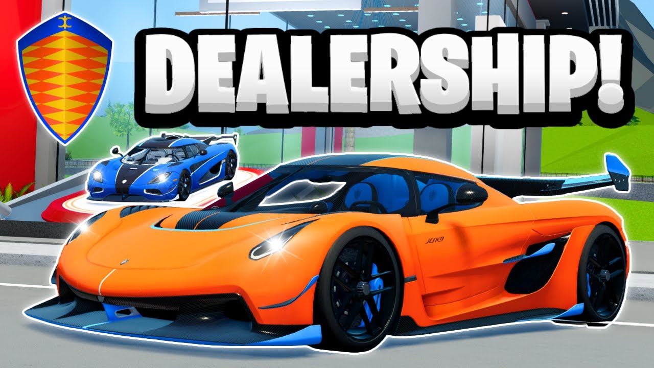 I Made My Own KOENIGSEGG Dealership In Driving Empire!