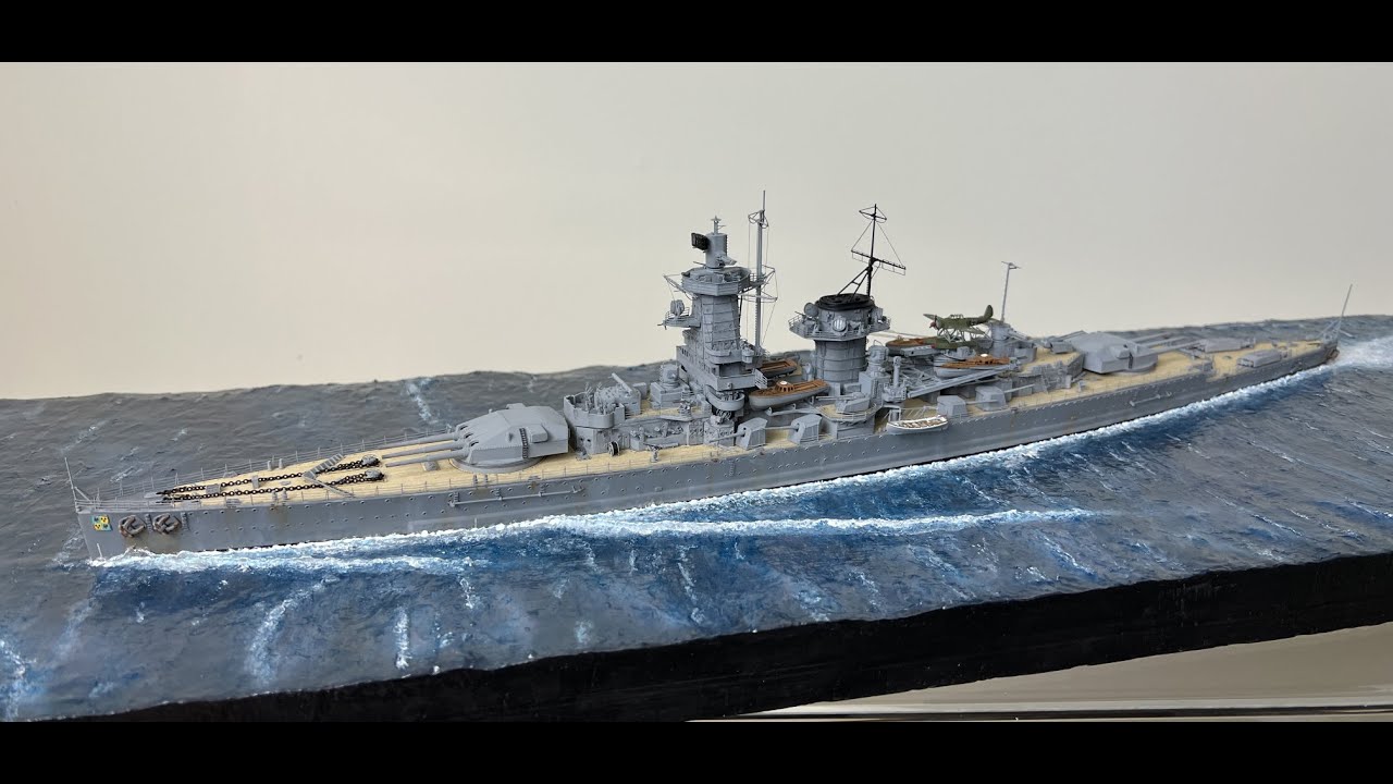 Как сделать диораму морской базы - журнал сборки 14 Адмирал Граф Шпее