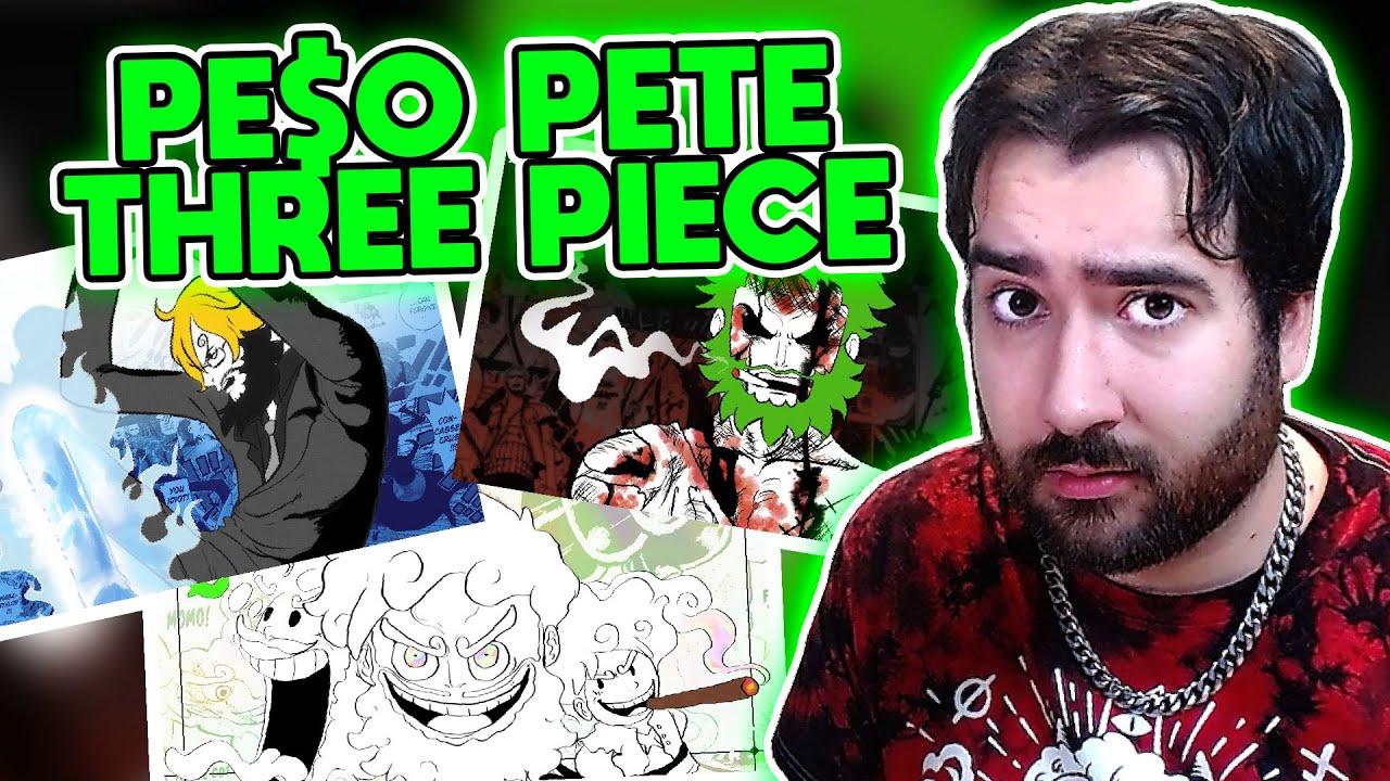 РЕАКЦИЯ - PE$O PETE ONE PIECE TRACKS! Луффи, Зоро и Санджи на 5-й передаче!