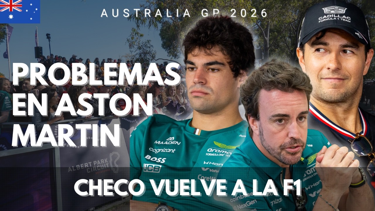 ASTON MARTIN en CRISIS | Checo Pérez inicia nueva etapa con Cadillac | Paddock Report Melbourne 2026