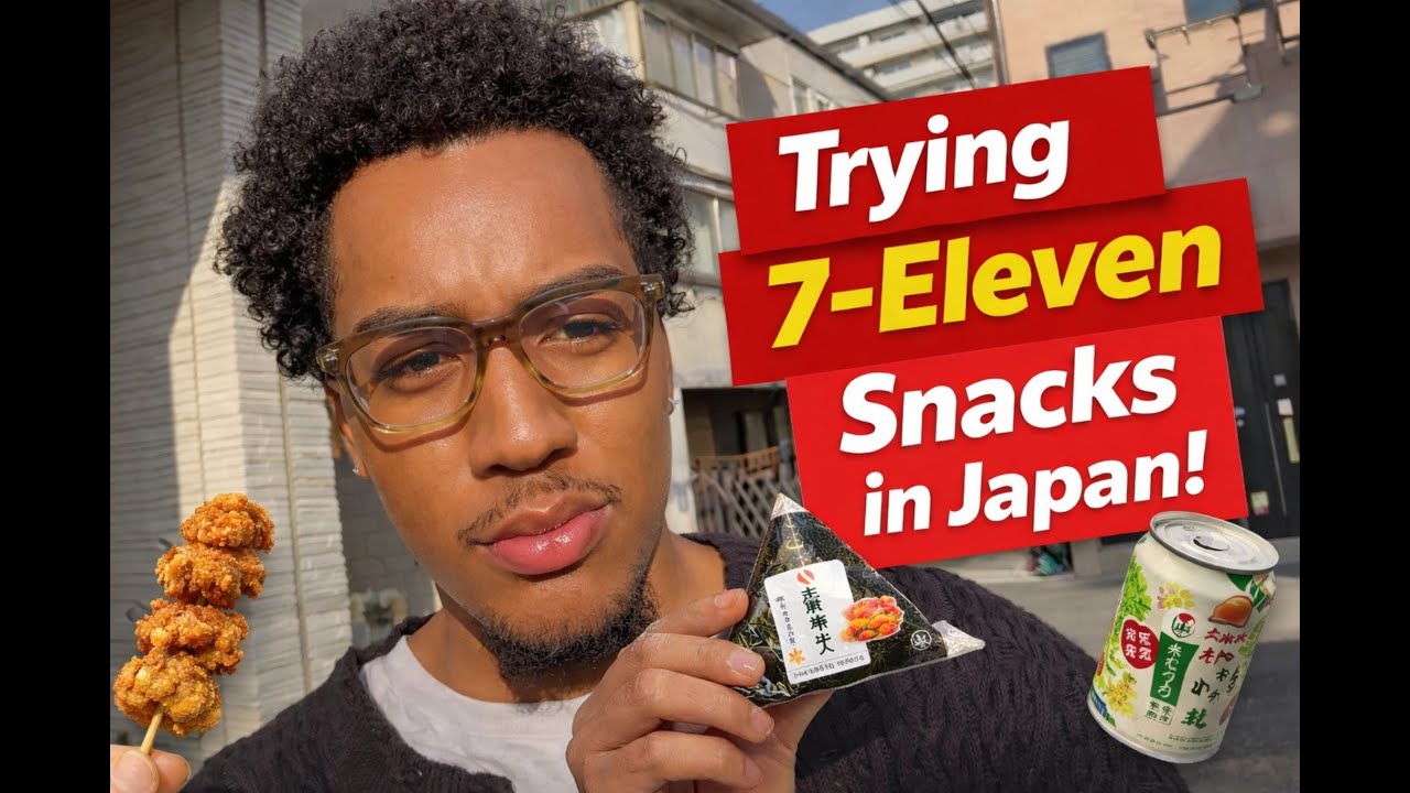 Japan, Day One 🌸 7-Eleven Snacks & First Impressions