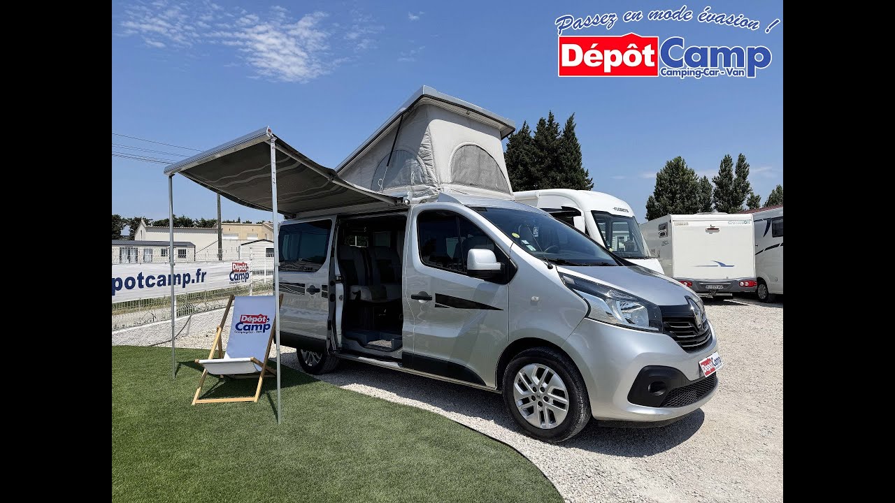 Van aménagé FONT VENDOME AUTOCAMP TRAFIC 3