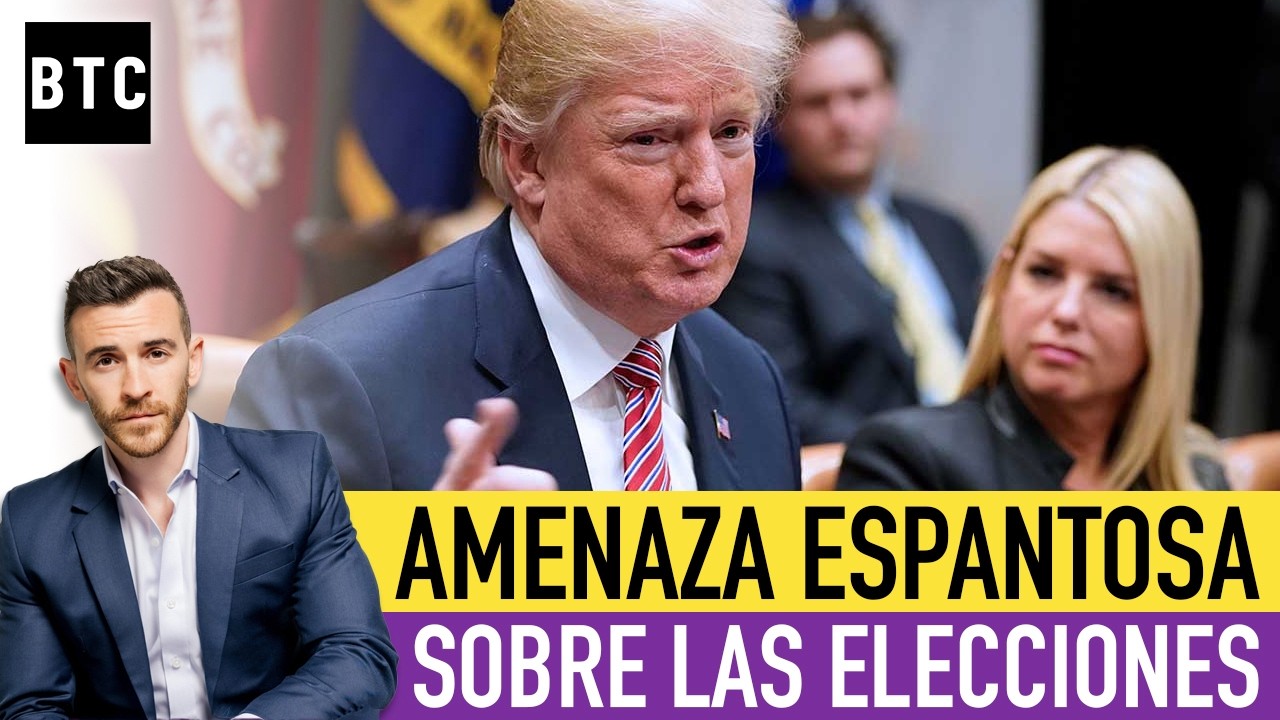 AMENAZA ESPANTOSA de Trump sobre las elecciones 😳😳