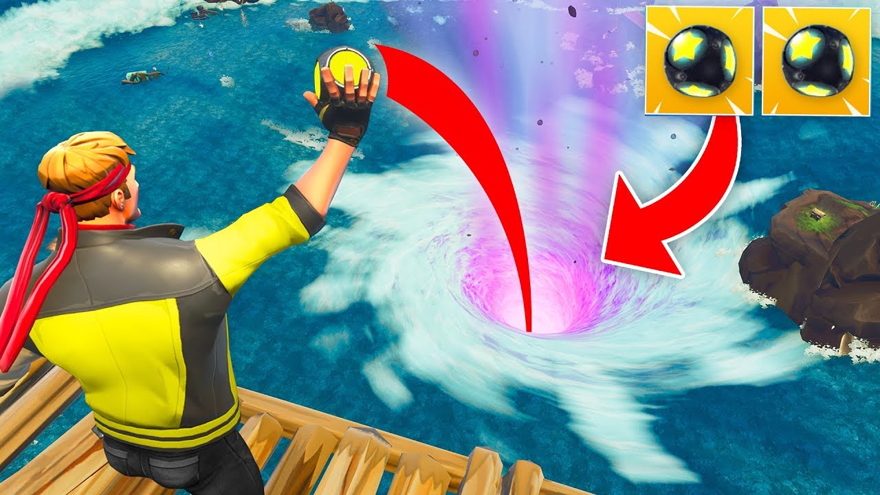 SEASON 6: FILLING Loot Lake hole with SPIKY STADIUMS! (Fortnite FAILS & WINS #25)