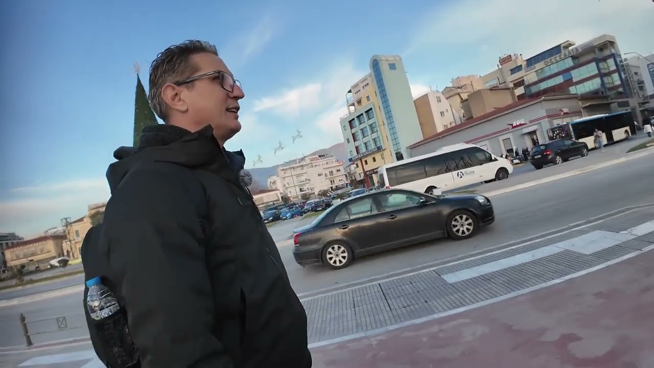 πηγα στον Βόλο για να δω τον Χριστουγεννιάτικο φωτισμό