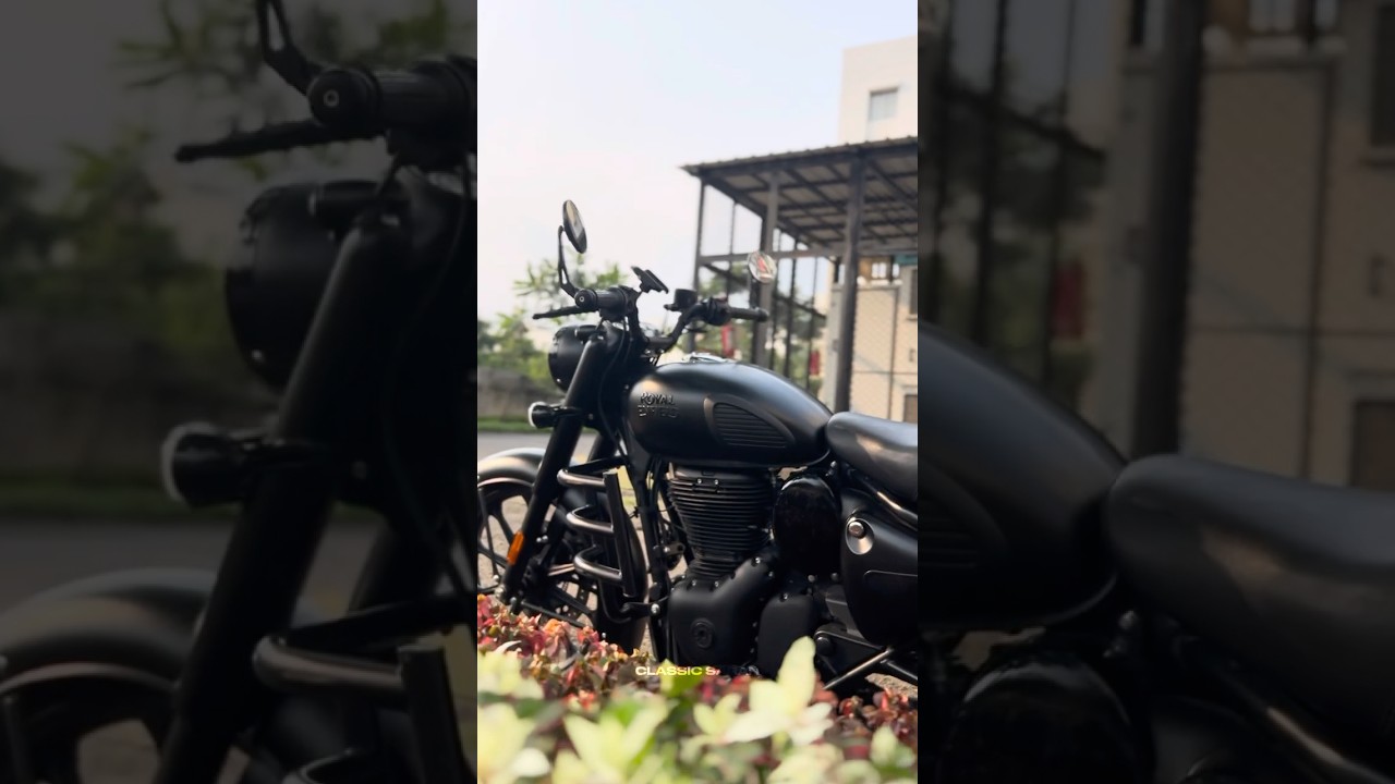 Classic 350 Stealth Black🔥 2025 | Royal Enfield ❤️New Model #bulletlover  #royalenfield #classic350