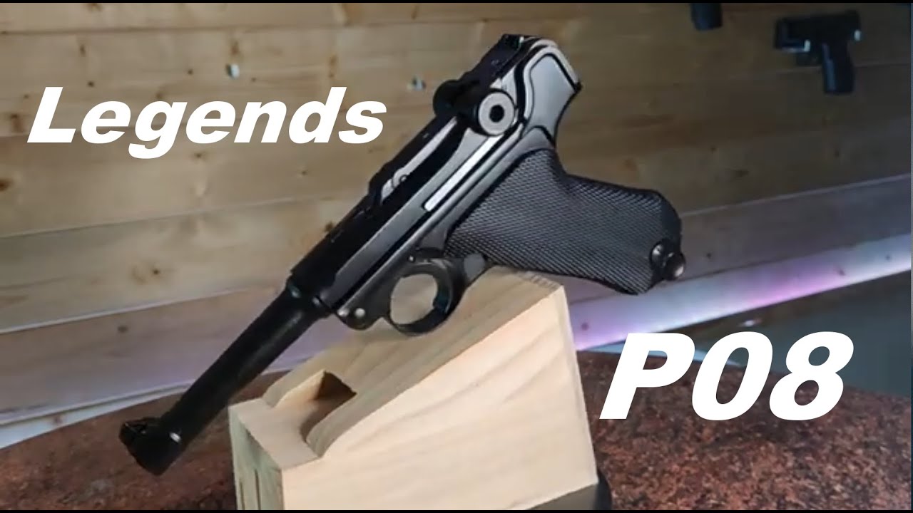 HKZ 32 - Пневматический пистолет Legends P08 с функцией BlowBack