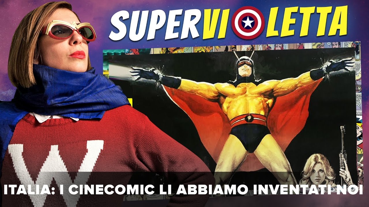In Italia facciamo Cinecomic dal 1966! #SuperVioletta
