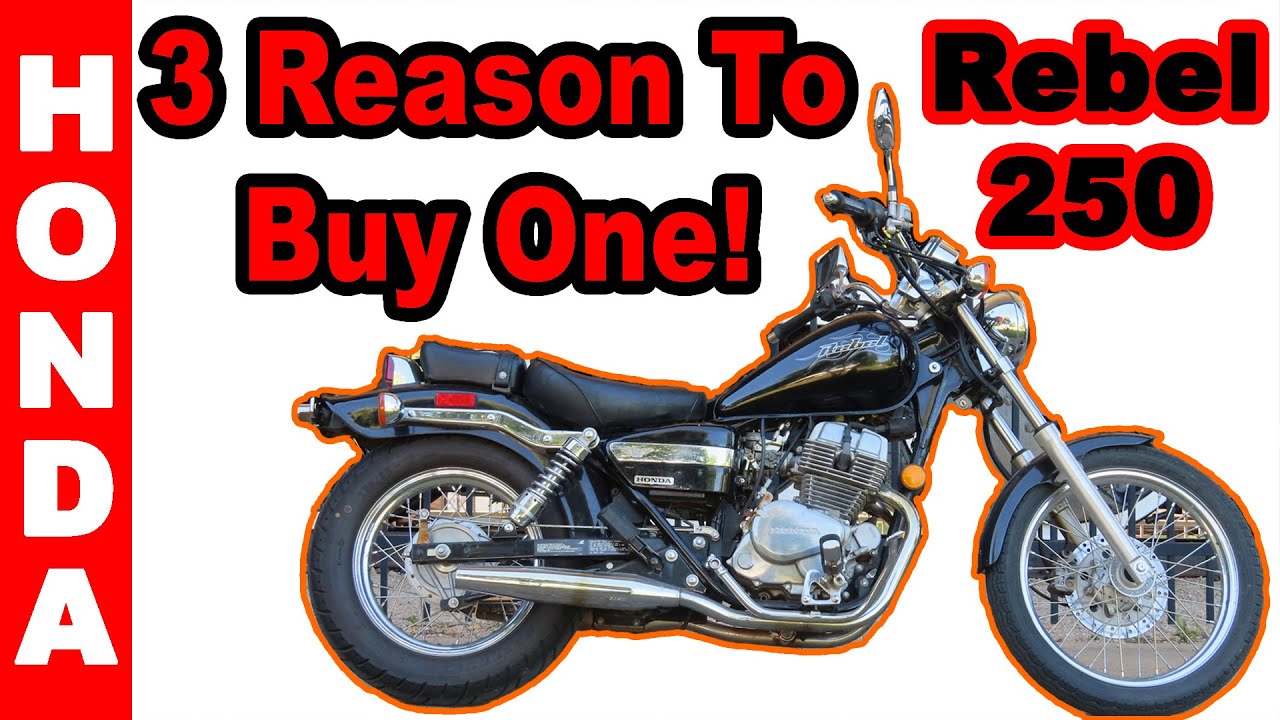 Honda Rebel 250. Три главные причины купить его!