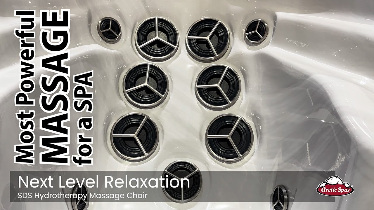 The Most Powerful Spa Massage Jets - the SDS Seat on Arctic Spas
