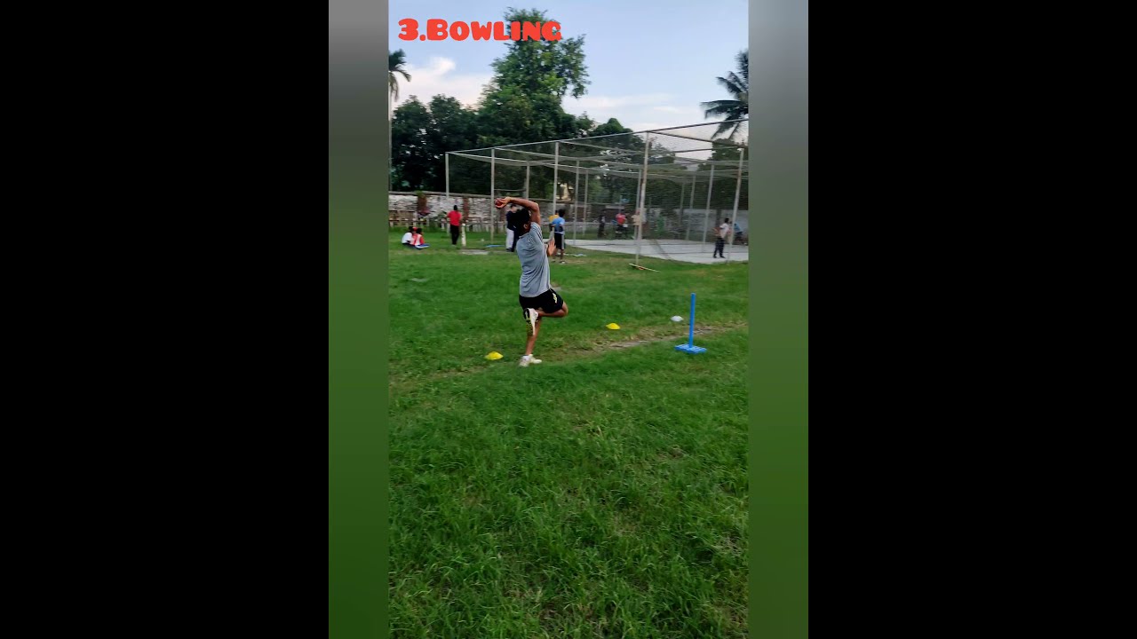How Bowler Start practice of Bowling|