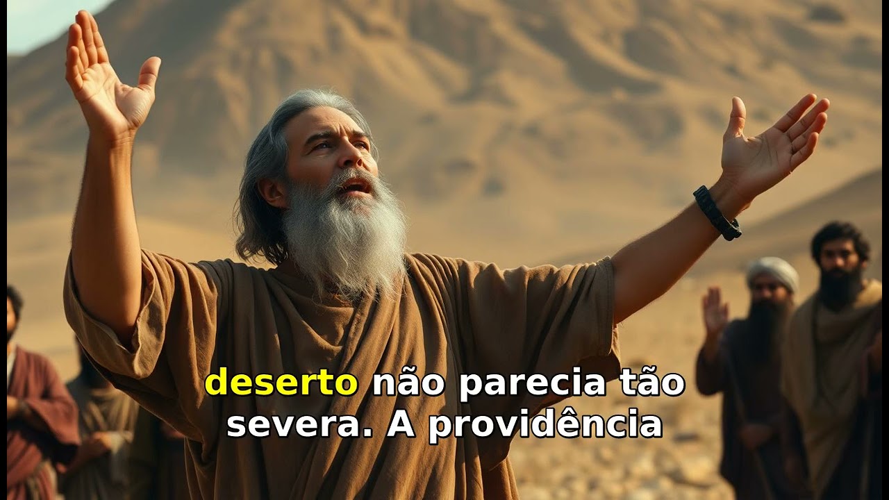 A DOÇURA DO MILAGRE: FÉ NO DESERTO...