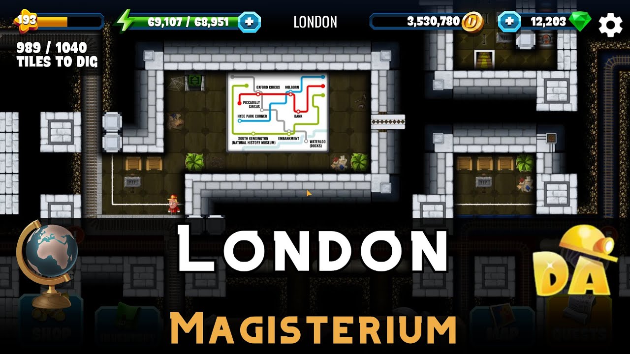 London | Magisterium #3 | Diggy's Adventure