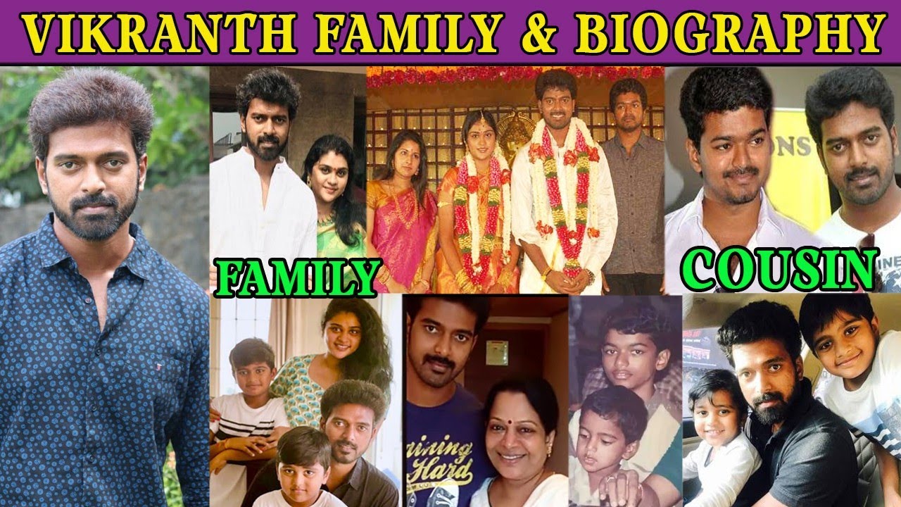 Actor Vikranth Biography & Family Photos With Parents, Wife Sons & Brother, father | Survivor Tamil