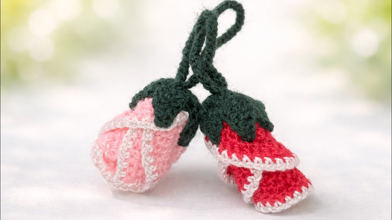 #Easy #Crochet #ميدلية #مفاتيح #كروشي