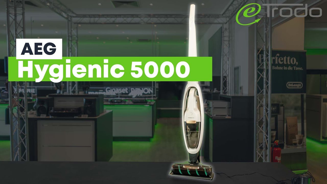 Flexibel & Saugstark?😁 AEG Hygienic 5000 2in1 Akku-Staubsauger