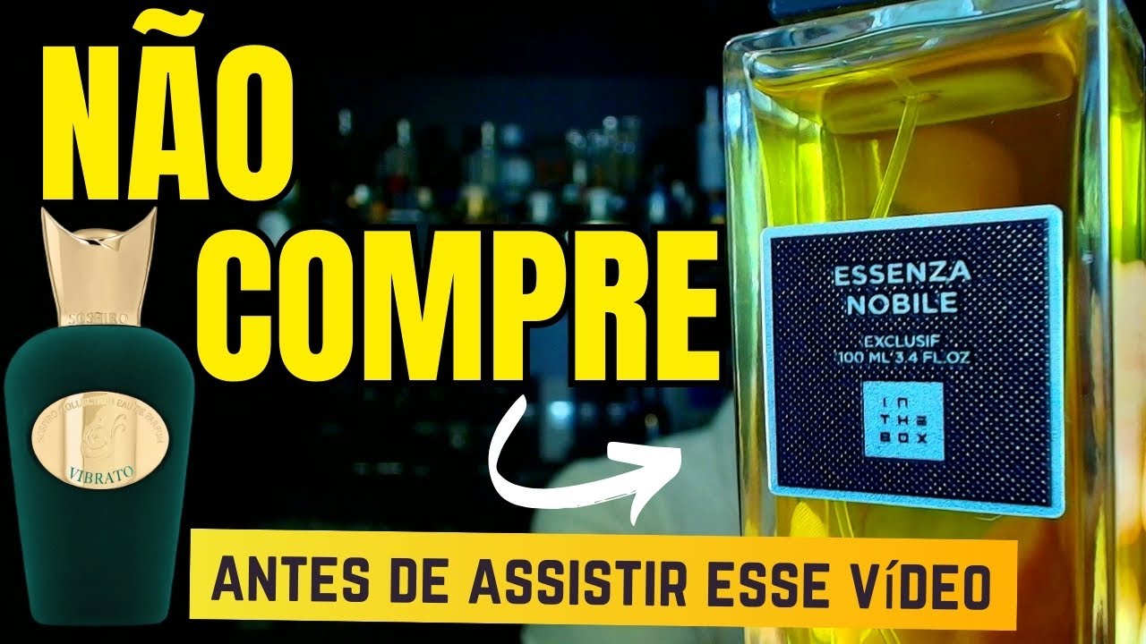 ESSENZA NOBILE DA IN THE BOX! INSPIRADO NO PERFUME VIBRATO DE SUSPIRO