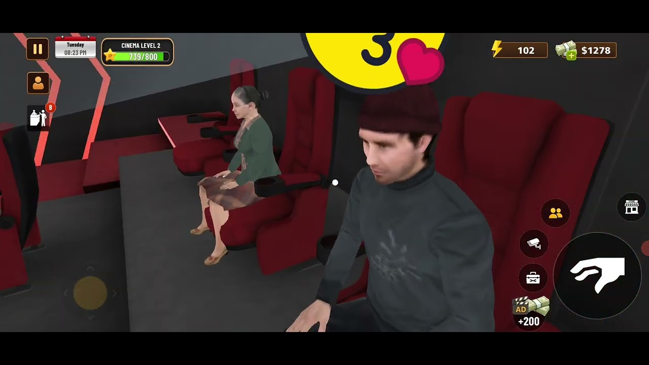 cinema simulator  3 video of my channel  please  subscribe and like