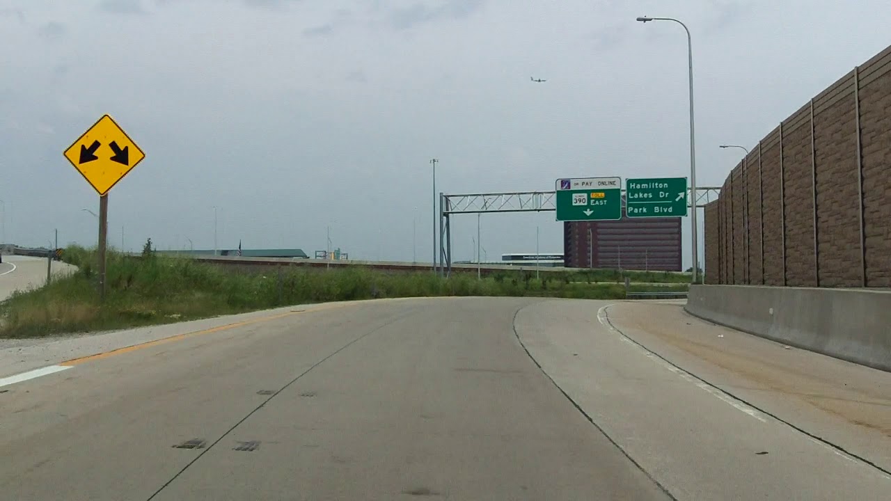 Eisenhower Expressway Extension (Interstate 290 Exit 5) westbound