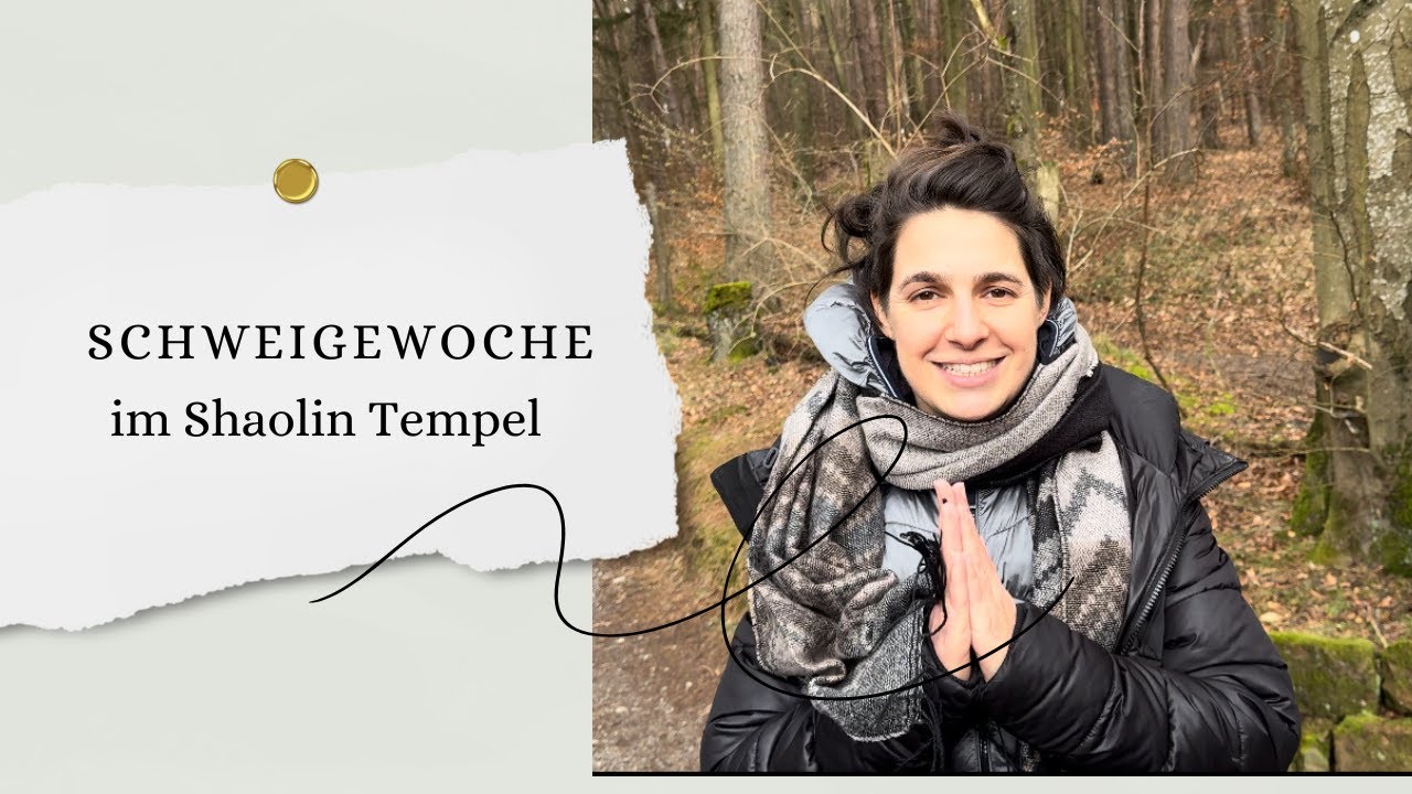 SCHWEIGE-/MEDITATIONSWOCHE im SHAOLIN TEMPEL EUROPE | VLOG | Mili & Bilo