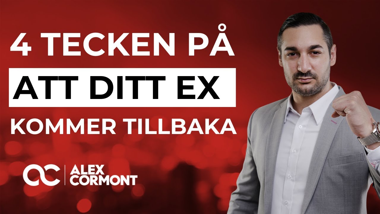 4 tecken på att ditt ex så småningom kommer tillbaka!