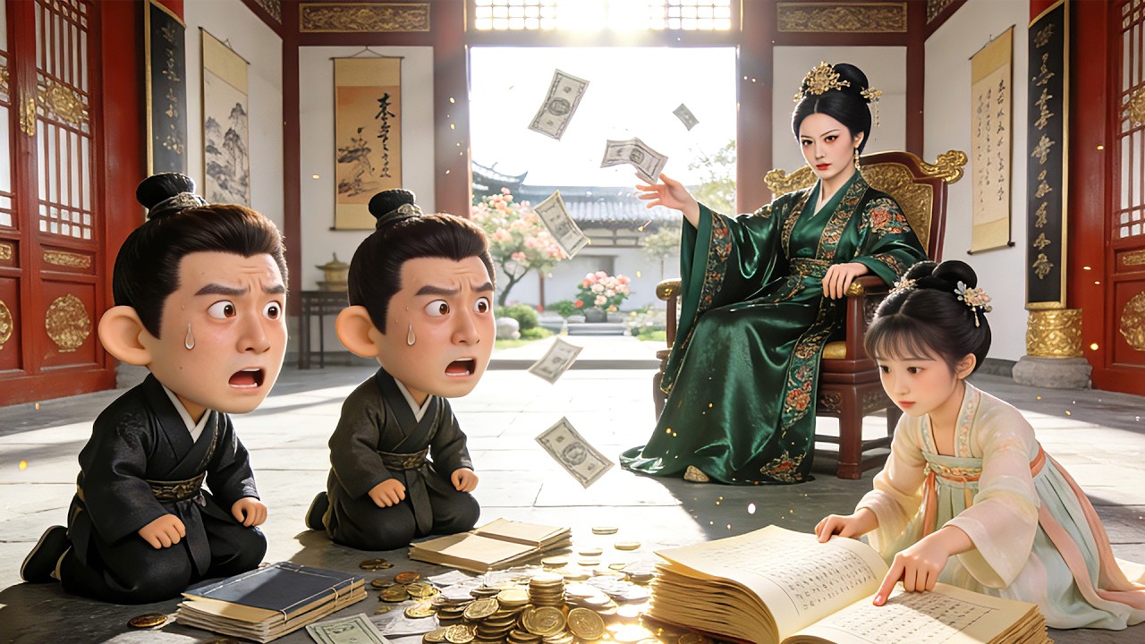 Grandma transmigrates as ancient domineering female CEO, her hard-earned money drained by two sons!？