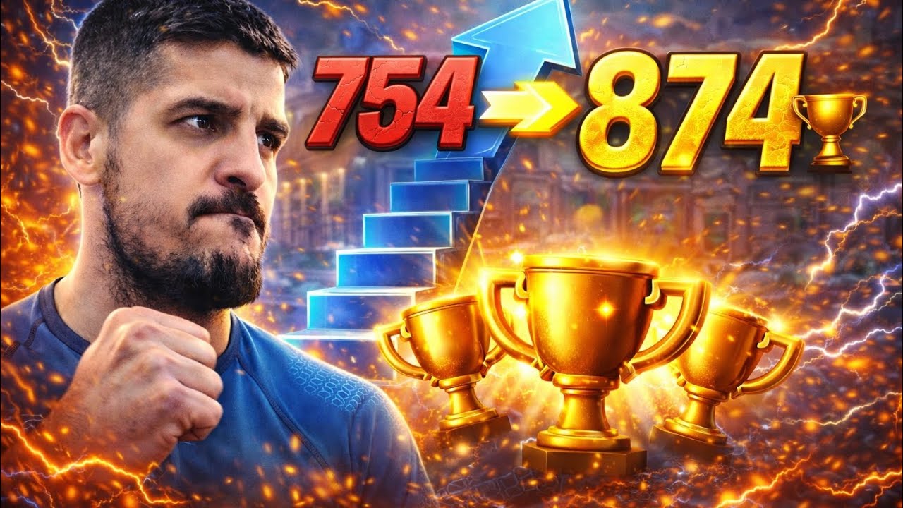 ÚLTIMAS PARTIDAS 🔥 | De 754 a 874 copas en Clash Royale 🏆