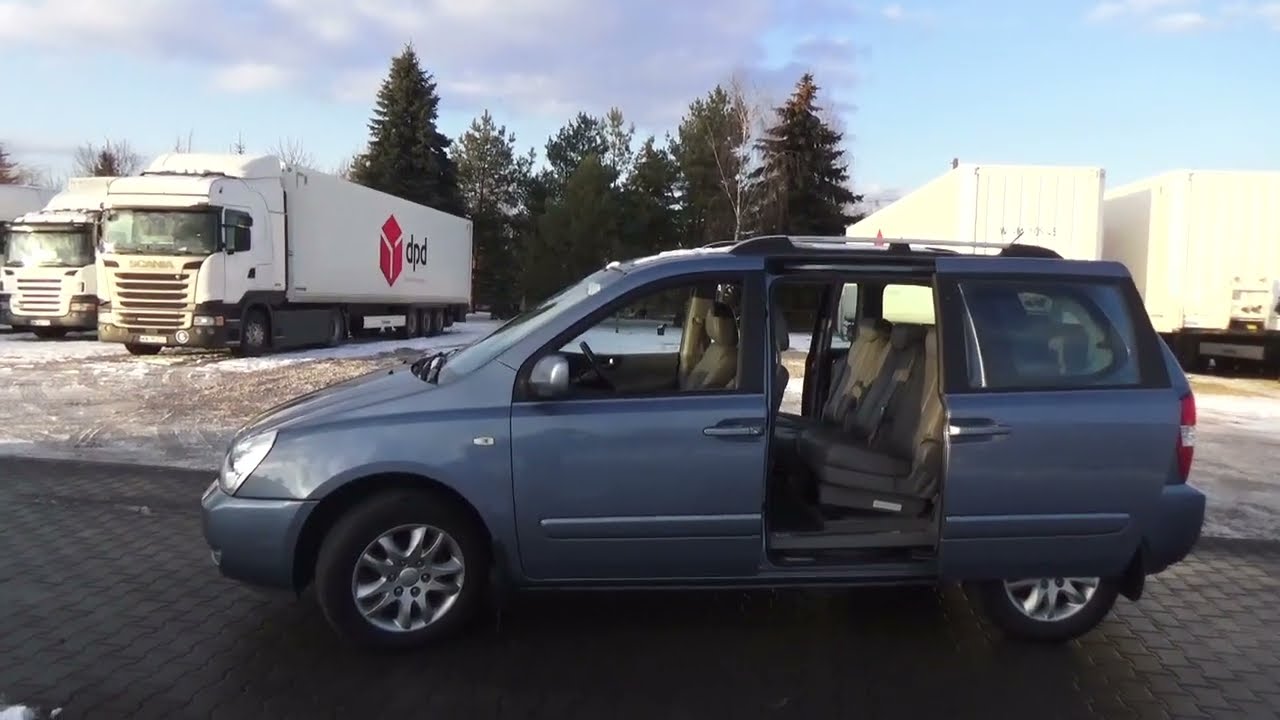 Kia Carnival 2,7 V6 189Ps Manual 11.2006 201000km!
