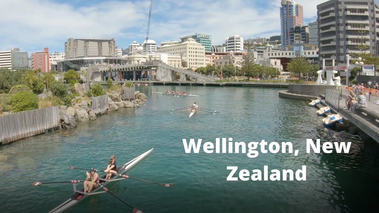 Wellington, New Zealand - A Stunning Seaside Walk Through the City - 4K SLOW TV!