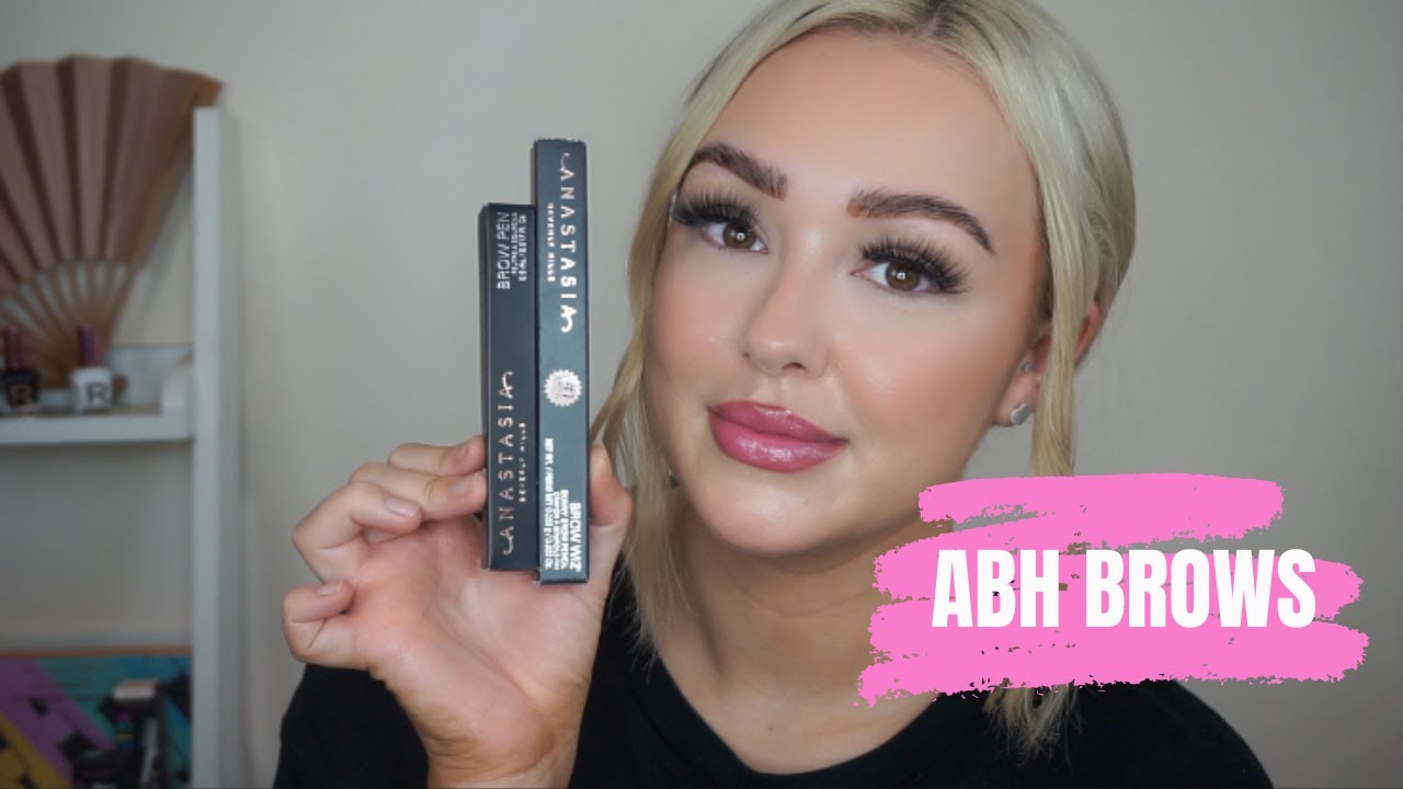 ABH BROW WIZ & BROW PEN (SOFT BROWN) - DEMO & REVIEW