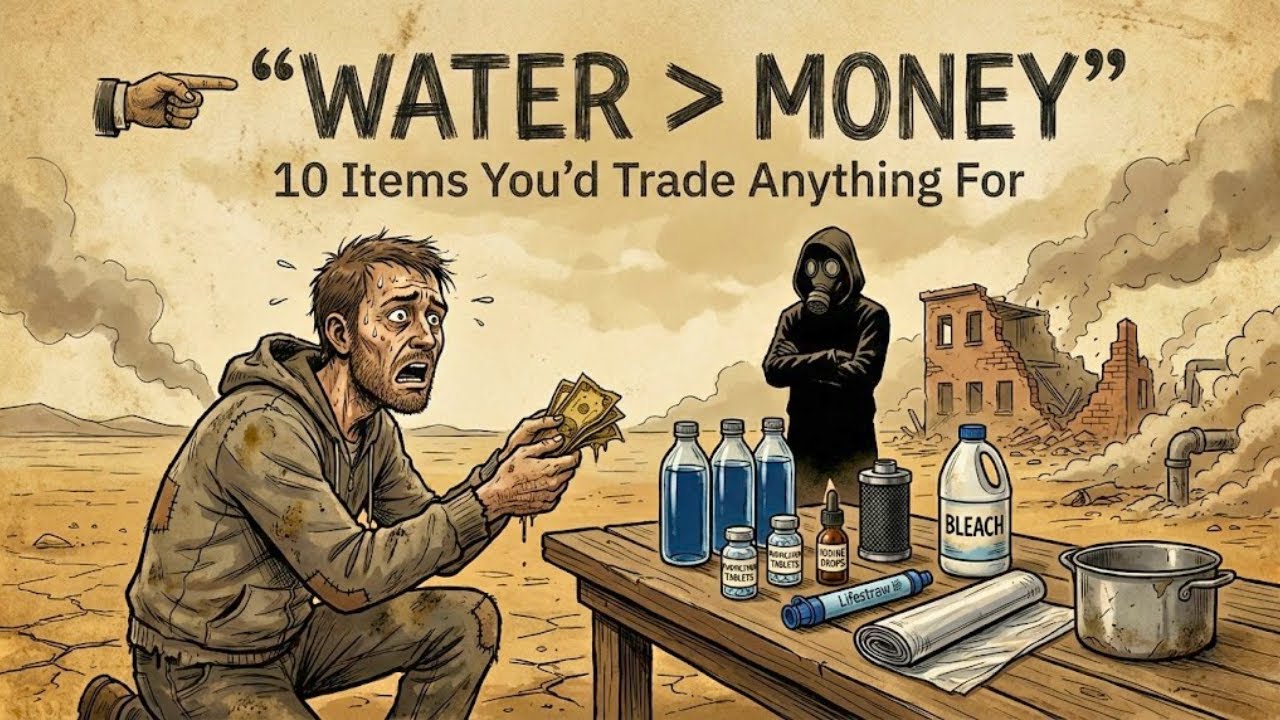 10 Everyday Items That Matter More Than Money When Clean Water Is Gone