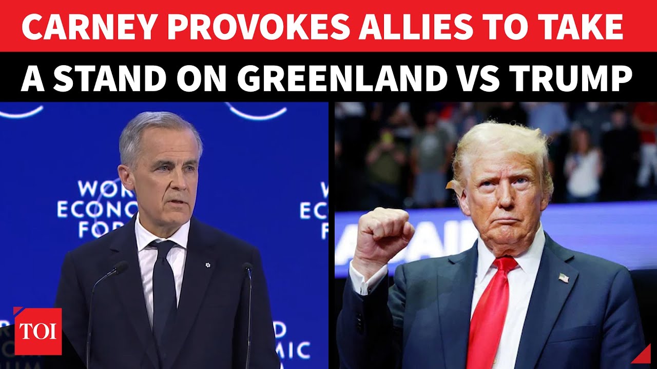 ‘Rules No Longer Protect': Canada's Carney Blasts Trump Tariffs Over Greenland | FULL SPEECH