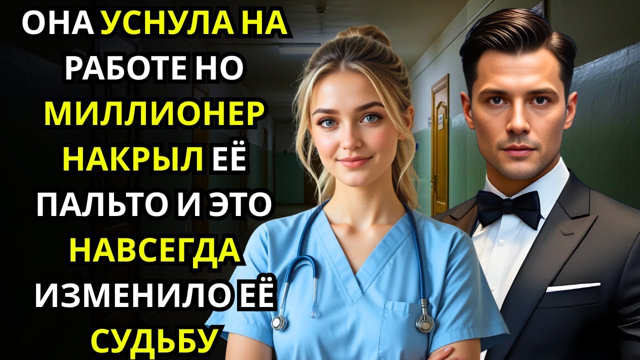 Она уснула на дежурстве в больнице… и МИЛЛИОНЕР накрыл её своим пальто
