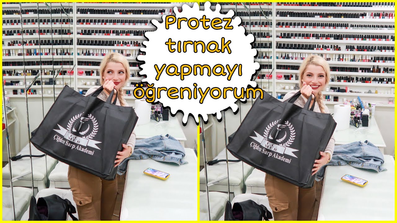 BENİMLE PROTEZ TIRNAK YAPMAYI ÖĞRENİN! BÜŞRA PEKTAŞ
