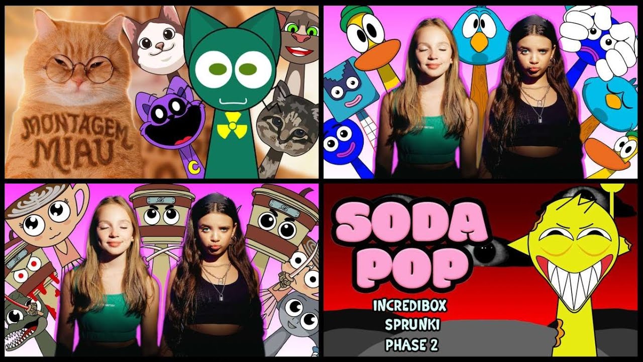 Sprunki, Sprunki OC, Pyramixed Sprunki in this animation video!