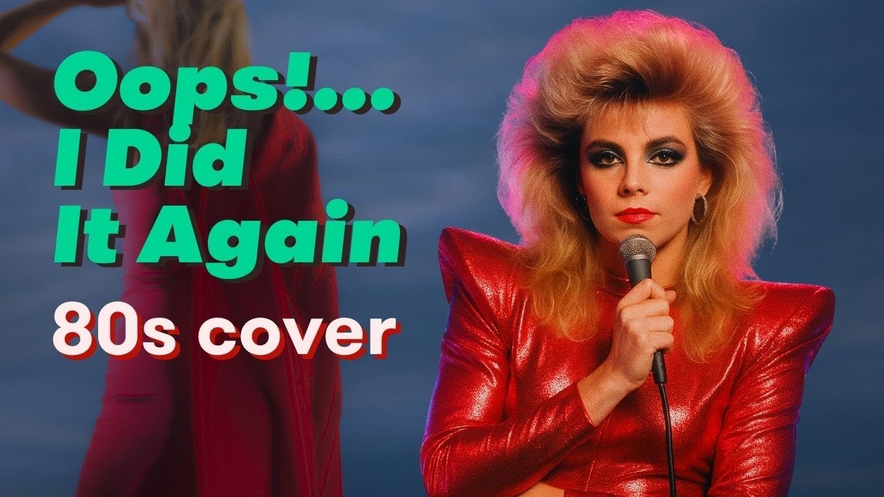 What if “Oops!... I Did It Again” was released in 1989? | AI 80s Pop-Rock Cover