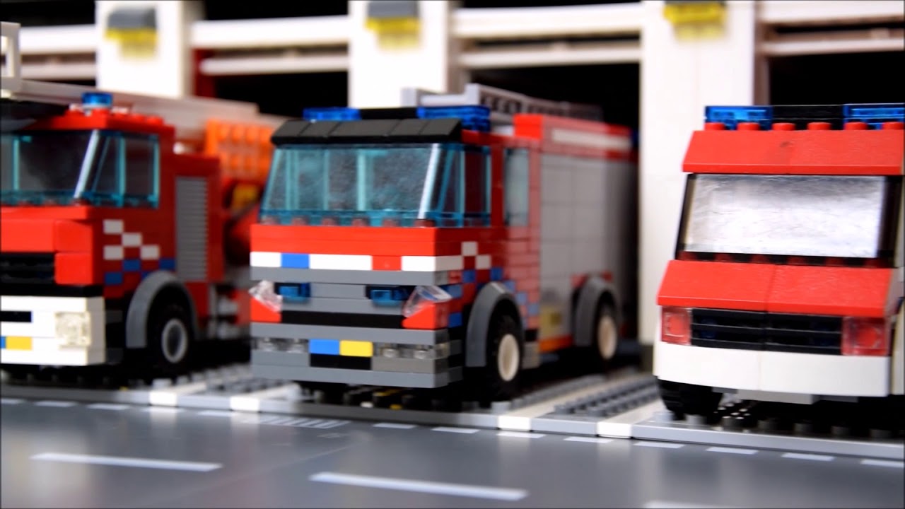 Lego Fire Station MOC