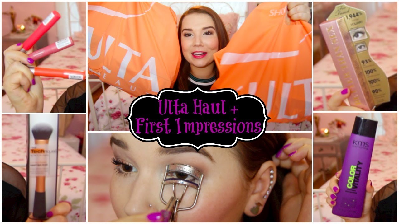 Ulta HAUL + New Products First Impressions! | Lindsey Hughes