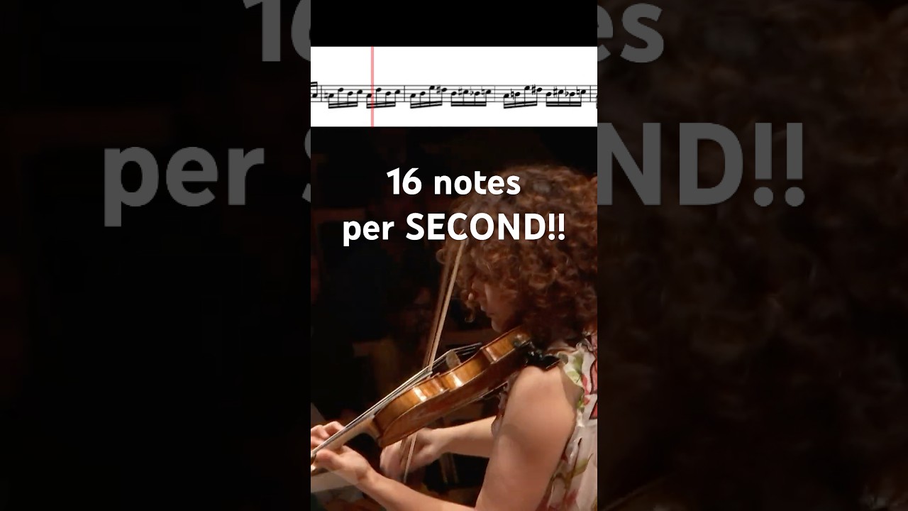 Violinist goes SUPERSONIC #classicalmusic #orchestra #violin #music #livemusic #concert #solo