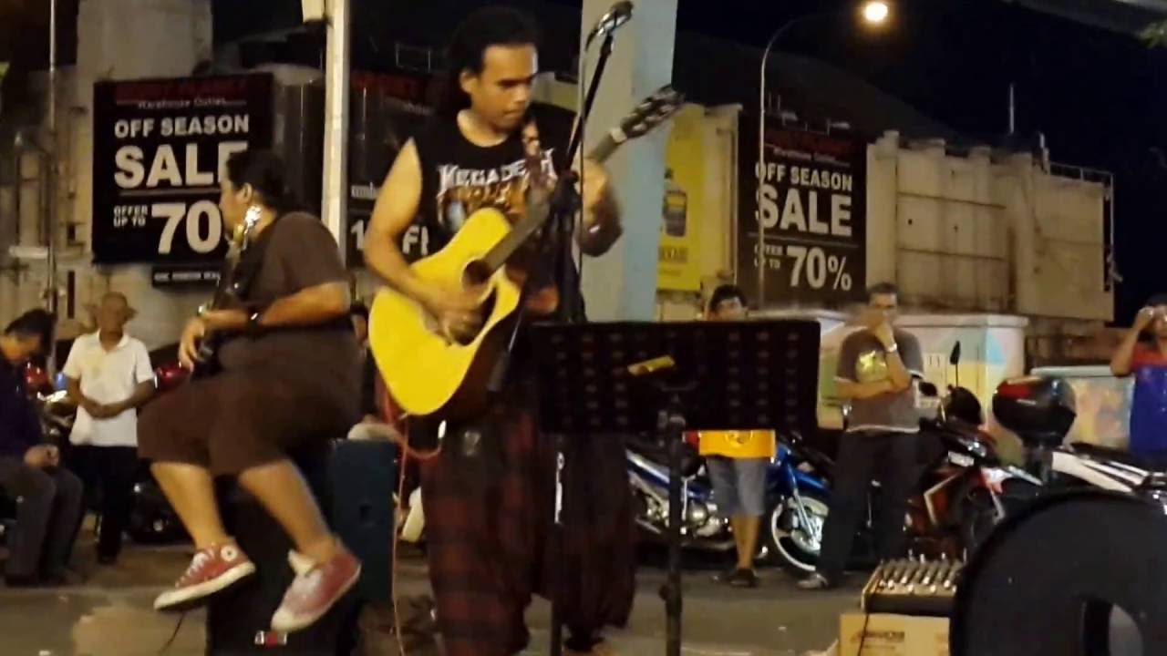 sentuhan buskers feat kim harry woman drummer