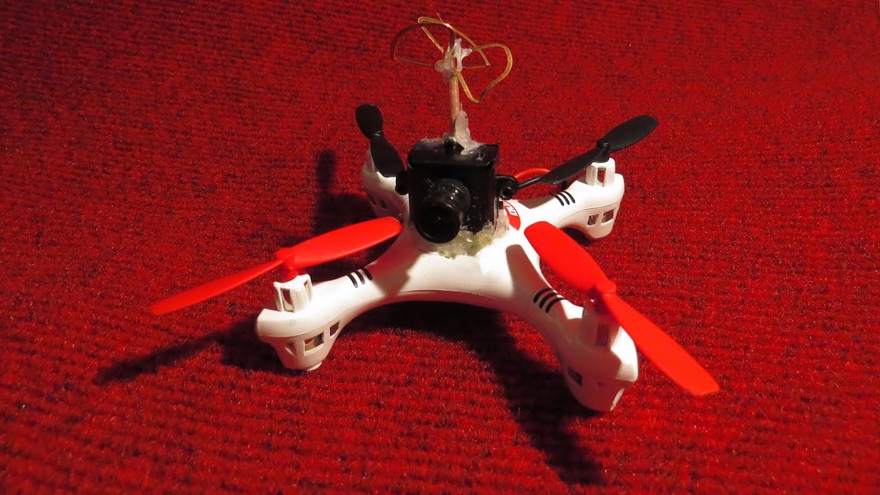 Собираем мини FPV квадрокоптер,  установка камеры EF-01 на  JJRC 1000A ( banggood )