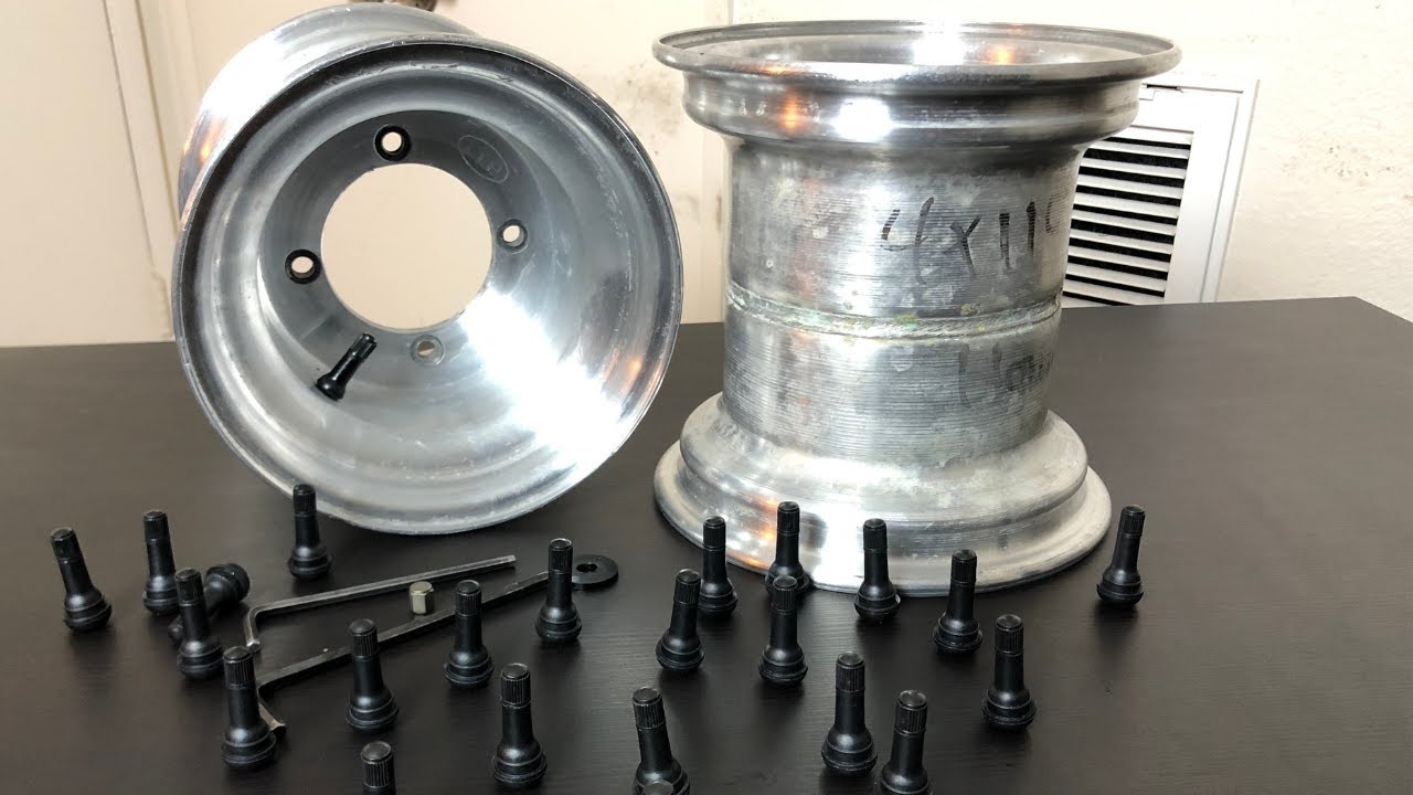 How to Install a Valve Stem on a Rim