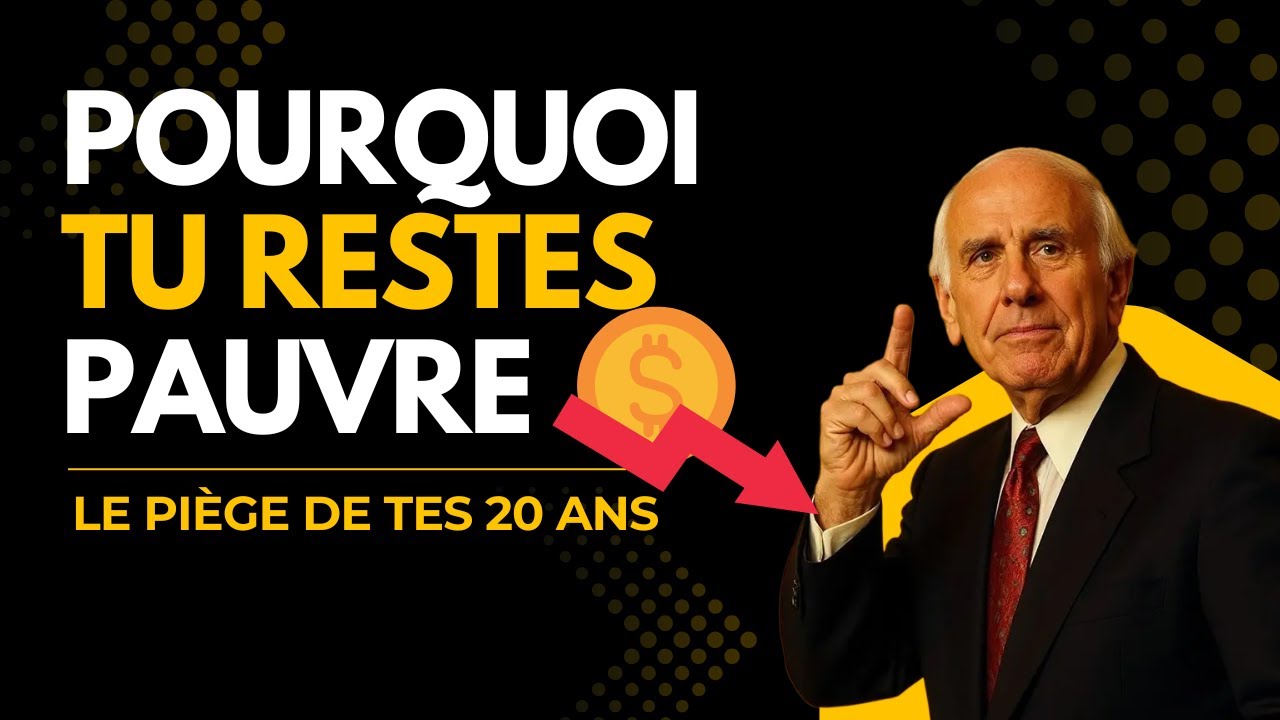 Comment une pensée pauvre te garde fauché dans la vingtaine (Leçon puissante de Jim Rohn)