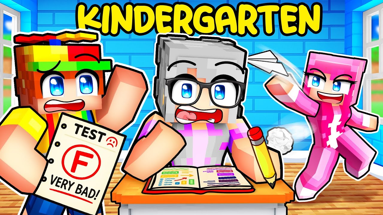 Sending DAISY'S MOM Back To KINDERGARTEN In Minecraft!